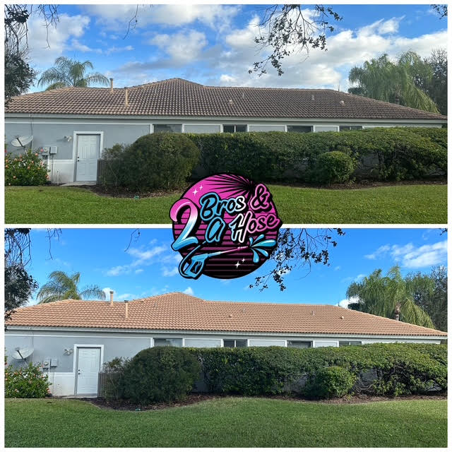 Roof Cleaning service in Lakewood Ranch, Bradenton and Sarasota Florida